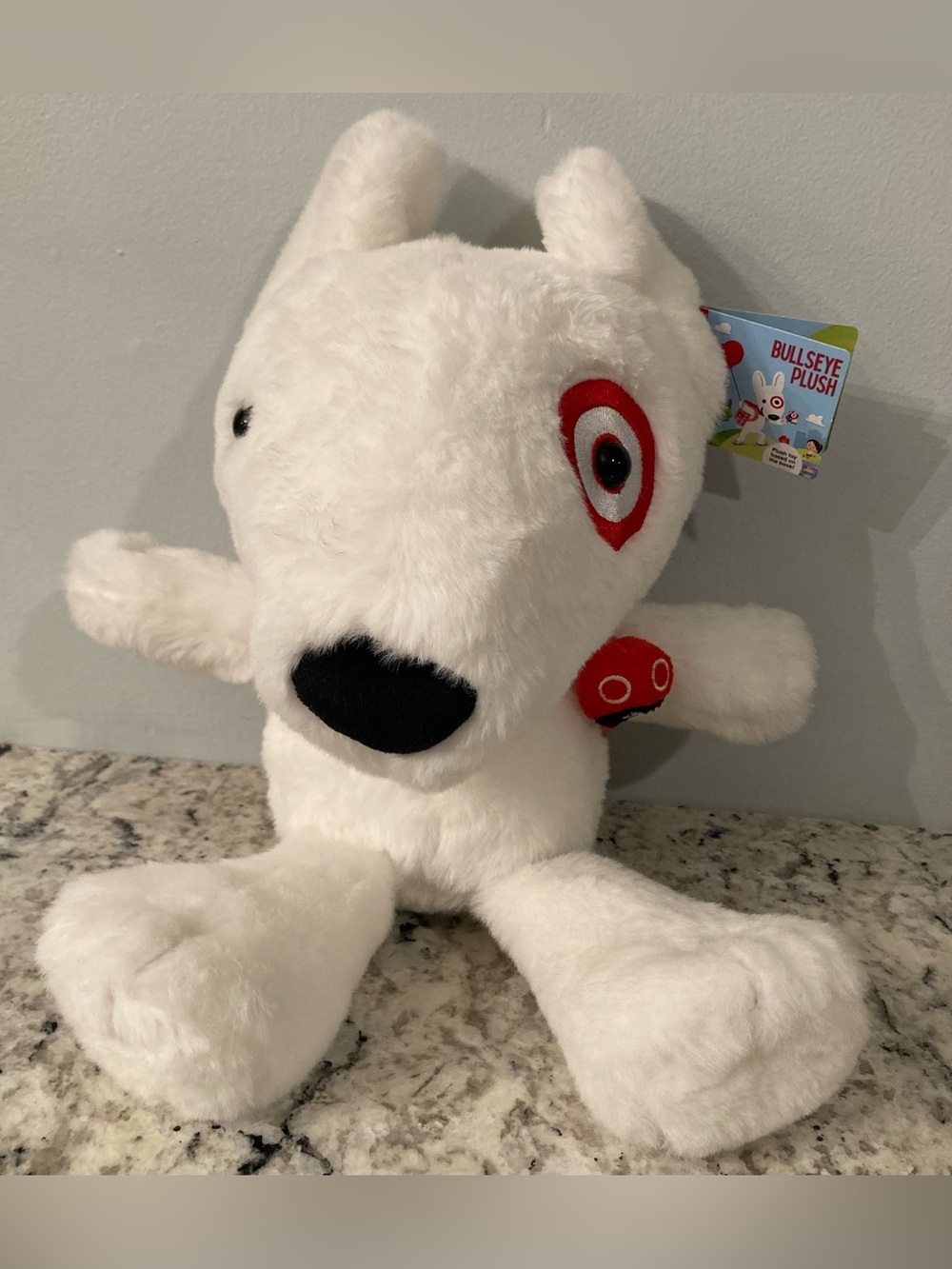 NWT Target Bullseye Plush Stuffed Terrier